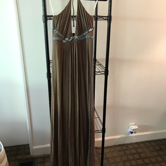 New with tags Brown Sky Maxi Dress - Picture 1 of 4